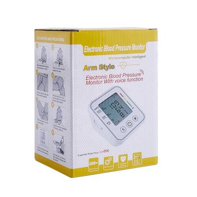 China High Quality Household Arm Type Electronic BP Machine BP Monitor Blood Pressure Monitor for Home and Clinic for sale