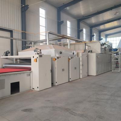 China Hotels Non Woven Coconut Fiber Mattress Machine Coir Mattress Production Line for sale