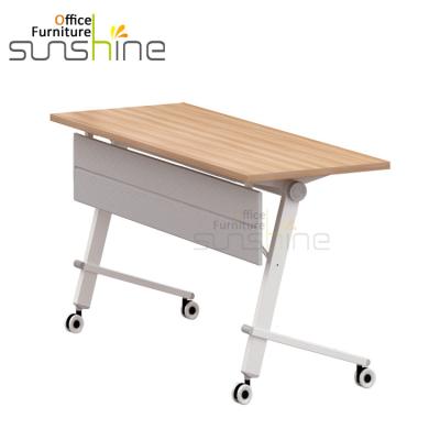 China Foldable / Movable / Lockable Custom Folding Table With Lockable Wheel for sale