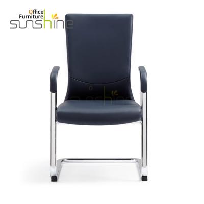 China Executive Leather Boss and Manager Chair Guest Conference Chair Office Visitor Chair for sale