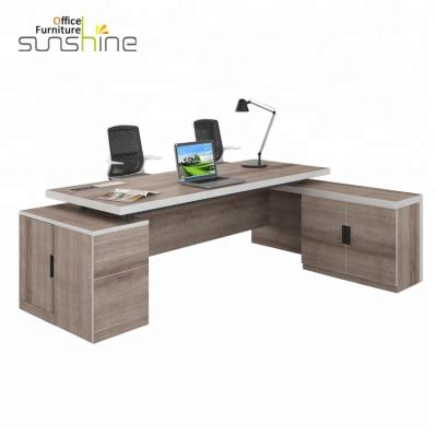 China Boss Chairman CEO Furniture Office Table Regular Executive Desk for sale