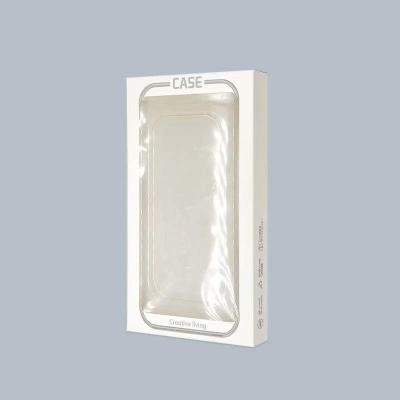 China High Quality Recycled Materials Cell Phone Case White Packaging Box for sale