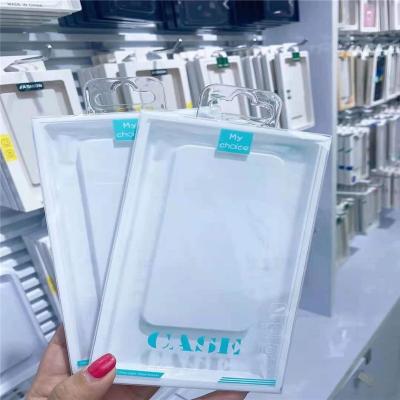 China Biodegradable PVC Cell Phone Case Dana Mobile Cell Phone Case Packing Box Custom Manufacturers Transparent Cardboard for sale