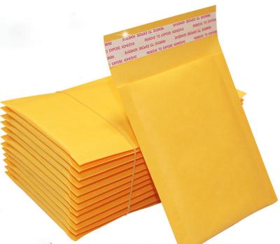 China Dana Yellow Transport Packaging Paper Envelope Bag Thickened Express Bag Packaging Bubble Bag for sale