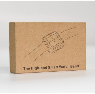 China Materials Lovely Small Recycled Dana Paper Watch Band Box Packaging for sale