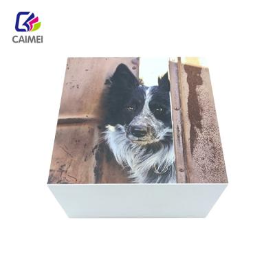 China Luxury Magnetic Boxes Customized Tape Recycled Materials Cardboard Paper Gift Wig Hair Extension Art Packaging Box for sale