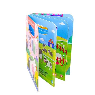 China Factory Custom High Quality Board Books Kids Handmade Board Book Printing Services Board-Book-Wholesale for sale