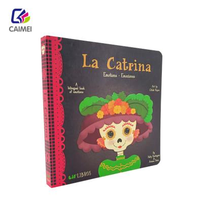 China paper & Custom Cardboard Saddle Stitch Bind Booklet Book Flyer Printing Cardboard Magazine Printing for sale