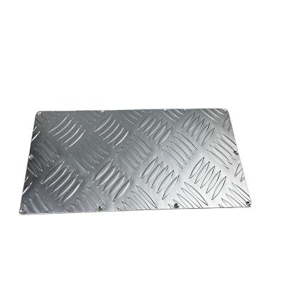 China Power supply Factory Embossed Alloy Aluminum Checker Sheet Metal Diamond Plate Pattern Checker Sheet 1060 Aluminium Chequered Plate for sale