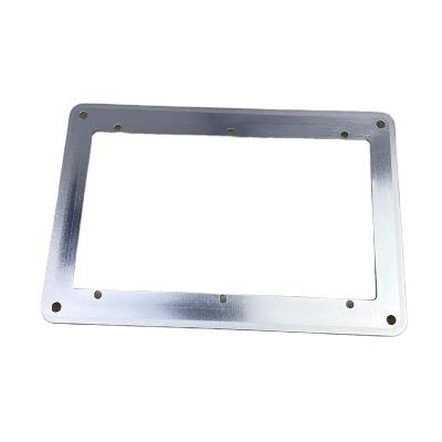 China Screen OEM information screen metal bracket metal frame display advertising screen accessories CNC Aluminum Spare Parts for sale