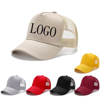 China Custom waterproof mesh trucker caps custom embroidery 3d logo sports for men waterproof baseball hat sport hat for sale