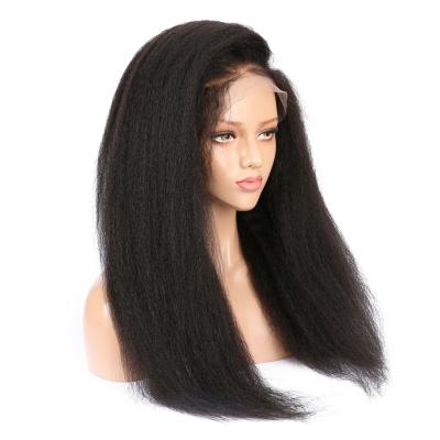 China Wholesale Body Wave Hd Lace Front Wig Pre Plucked Human Hair Wigs Supplier Yaki Curly Straight Wigs With Baby Hair for sale