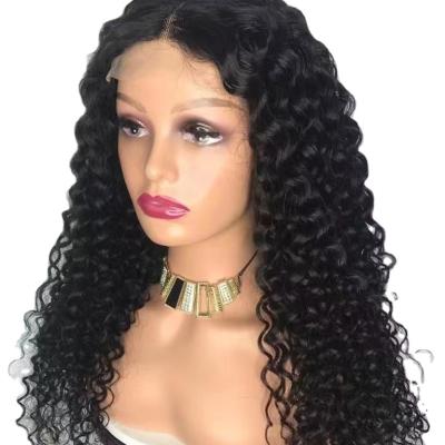 China Wholesale Deep Wave Wig Body Wave HD Lace Frontal Wig Remy Brazilian Virgin Human Hair 13X6 Lace Wigs For Black Women for sale