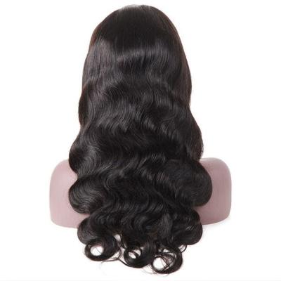 China Body Wave Glueless 5X5 HD Lace Closure Wig Swiss Remy Brazilian Quality Human Hair Transparent Wigs for sale