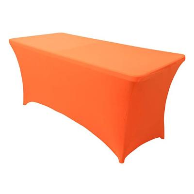 China Health Care Institute High Quality Full Color Coral Orange Sports Table Cloths From China Manufacturer for sale