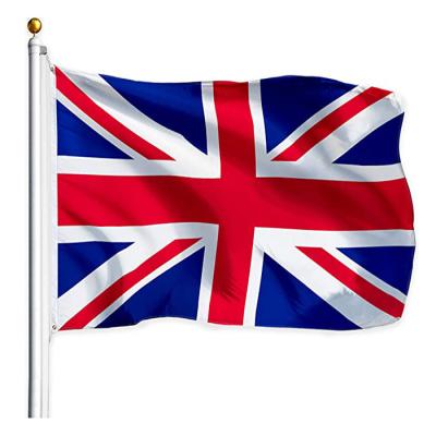 China Health Care Institutes China Made Custom Logo Printing Cheap UK Flags 100D Polyester 3ft X 5ft 150cmx90cm 60cmx90cm for sale