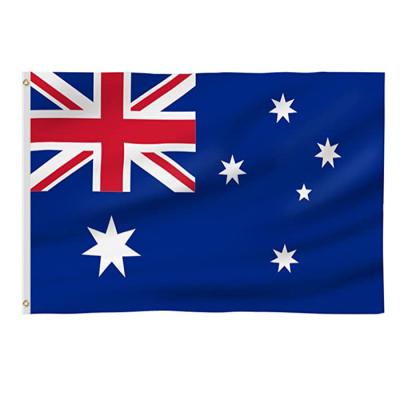 China Cheap Health Care Institutes Digital Printed Hanging Custom Design 12x18inch Ship Flags Banner Australia Flag for sale