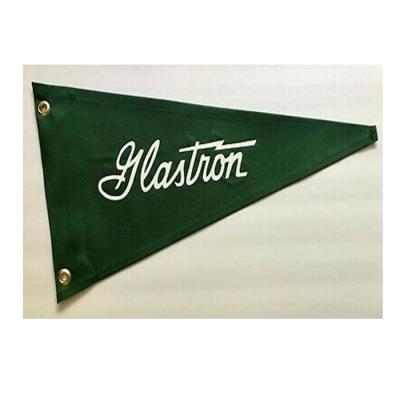 China Healthcare Institutes 110GSM Knitted Polyester Digital Printed Glastron Ship Pennant for sale