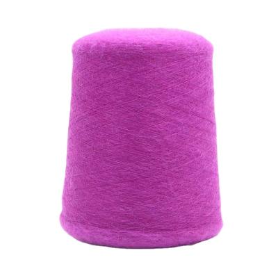 China Comfortable Mohair Blended Fancy Yarn 13NM/1 55% Mohair 15% Wool 30% Nylon for Knitting Direct from Manufacturer Stocks for sale