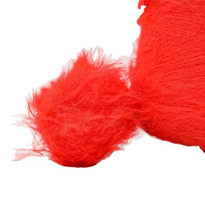 China Color Dyeing Guaranteed High-quality 5.0Cm nylon feather yarn mink imitation yarn knitting fancy yarn for sale