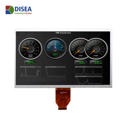 China DISEA Customized 1024x600 LVDS/40PIN Sun Readable 10.1 Inch TFT LCD Display Module 10.1 for sale