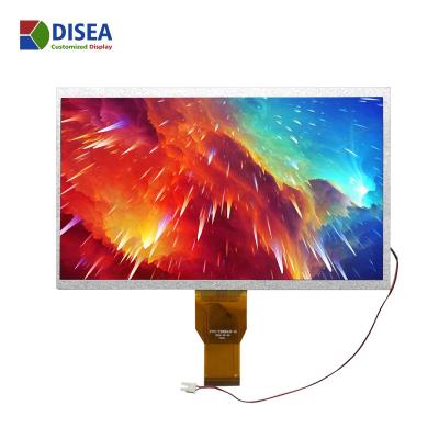 China DISEA Customized 1024x600 RGB-24BIT/50PIN 10.1 inch TFT LCD module with TN/NW type 10.1 inch for sale