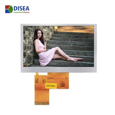 China DISEA ODM TFT LCD Panel 4.3 inch 800*480 display Module with IPS Screen 4.3 inch for sale