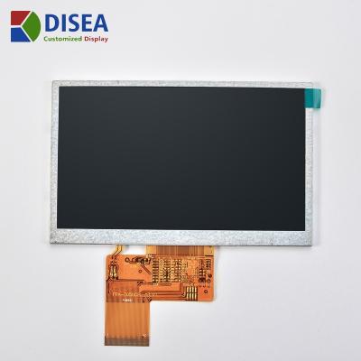 China DISEA Customized 5.0 Inch 480x272 TFT LCD Modules RGB888/40PIN With TN/NW 5.0 for sale