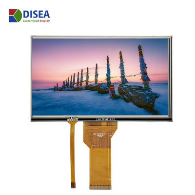 China Standard 800x480 360 Nits Brightness 7 Inch TFT LCD Display For Industrial Application 7 for sale