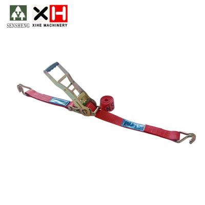 China PE/PP 50mm ergo 5T ratchet link down, reverse ratchet link down straps, cargo lashing good quality heavy duty ratchet strap tensioner for sale