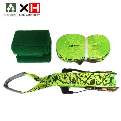 China 100% polyester aplet slackline intersport training line carry bag for sport intersport slackline SSL004 for sport for sale