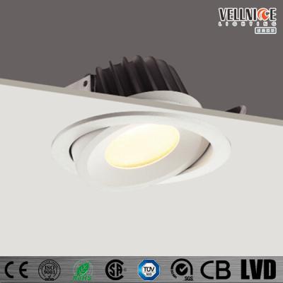 China Adjustable Spot 15W Anti Glare LED Recessed Downlight For Hotel / Villa / Restaurant for sale