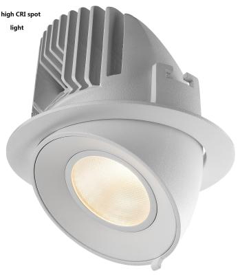 China versión ahuecada impermeable llevada de Downlights Ip54 del anuncio publicitario de punto del cuarto de baño 30W en venta