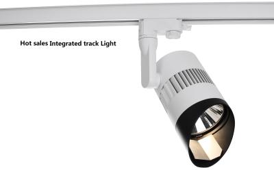 China Pure Aluminum 30W LED Track Lamp CITIZEN COB LED Chip LED Driver Integrated for sale