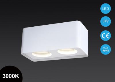 China Double Heads 2*7W Adjustable Square COB LED Ceiling Light Changeable Height CE RoHs for sale