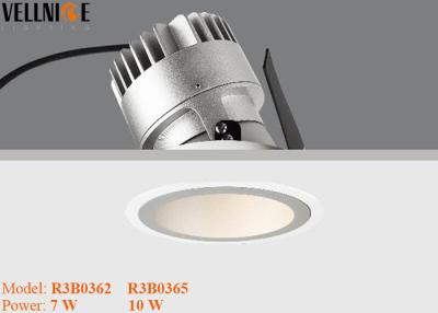 China luzes da arruela da parede do diodo emissor de luz de Looby do hotel de 7W 10W Recessed para a sala interna, espiga conduzida Downlight à venda