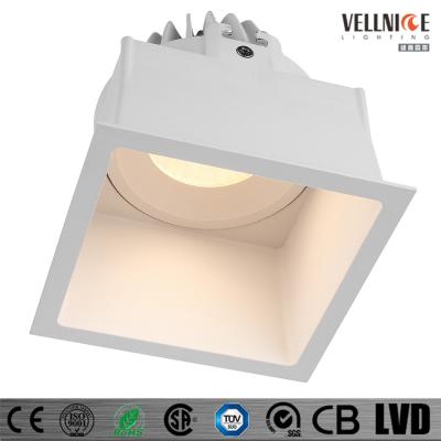 China 20W Aluminium- Quadrat Downlight Druckguß Pured Körper-LED für Anfang Nenn-Hote IP54 zu verkaufen