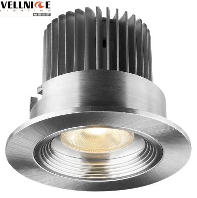 Cina La piccola dimensione 7W ha messo il punto Downlights del LED spazzolato con macchia R3B0265 fisso materiale d'acciaio in vendita