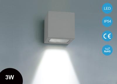 China la iluminación al aire libre clásica del aplique del cubo de las luces de la pared de 3W IP54 LED adorna el CE RoHs de la lámpara 5 años de garantía en venta