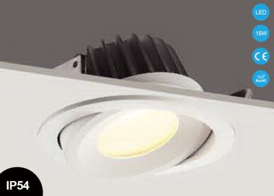 China High Lumen Indoor 15W LED COB Downlight , Round  LED Ceiling Spot Light for sale