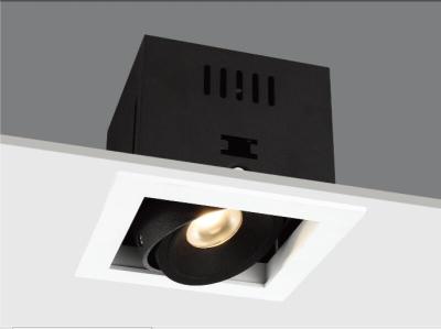 China el tipo MAZORCA LED del ajuste de la lámpara de la parrilla de 7W 10W 15W 20W 30W del ciudadano puede las luces IP20 en venta