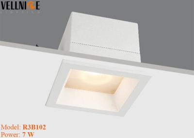 China 3000K hohe Kriteriumbezogene Anweisung LED Downlight für Form des Museums-80mm des Quadrat-7W zu verkaufen