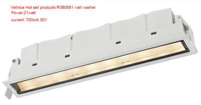 China Mini 21W Indoor Rectangle Trimless LED Linear Downlight / Dimmable Project Lamp for sale