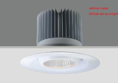 Chine 40W C.P. élevée rabattable LED Downlight/a enfoncé des plafonniers pour le lobby d'hôtel à vendre