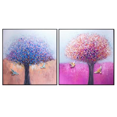 China Wholesale Handmade Abstract Factory Canvas Art Oil Painting 3d Wall Painting For Bedroom Hanging Decorations for sale