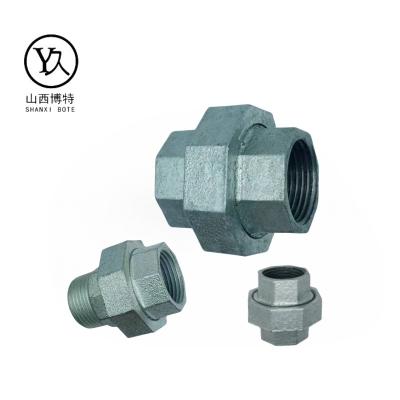 China Industry 20*15 NPT Threaded American standard Bushing Low price high quality mech malleable iron fittings for sale