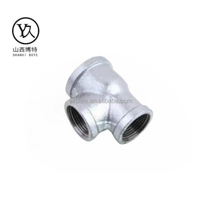 China Pipe Lines Connect Tube connector NPT Threaded American standard Malleable Iron Pipe Fittings with BS threads for sale