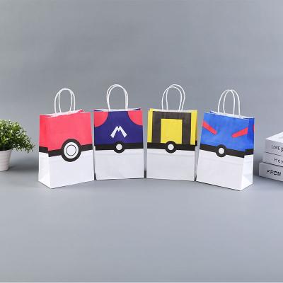 China Recyclable Kids Birthday Party Bag Filler Cartoon Style Gift Candy Birthday Party Bags For Kids for sale