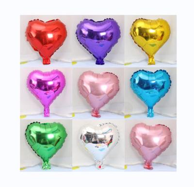 China Weeding party wholesale supply 18 inch colorful heart foil balloons weeding for party foil balloons party decoration for sale