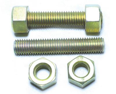 China Health Care Hex Ptfe Coated Astm A193 B7 A194 2H And A320 L7 Nut Bolts Stud Bolt Sta Threaded Stud Bolts for sale